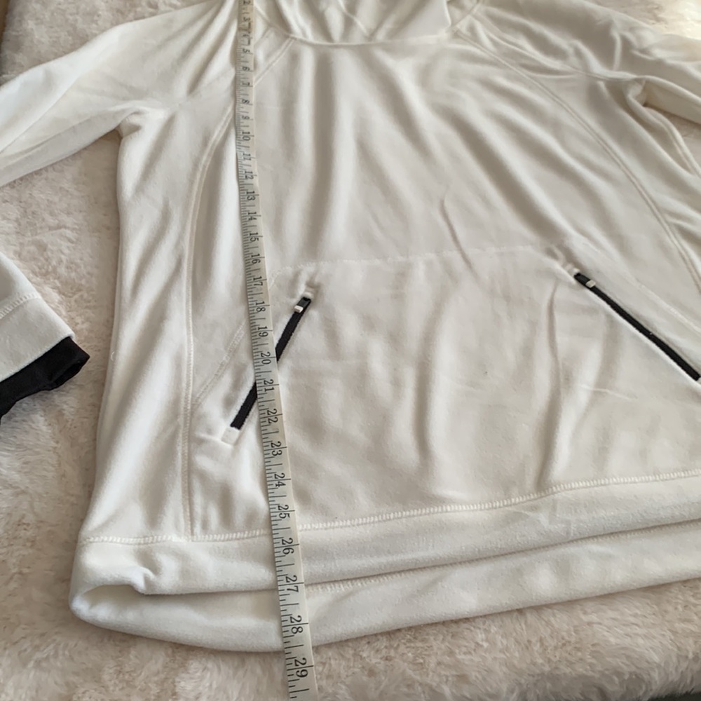 Calvin Klein Women’s XL Cowl Hoodie  off white - Picture 6 of 14